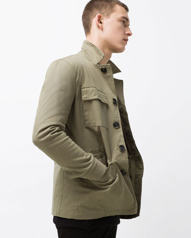 Cotton Safari Jacket